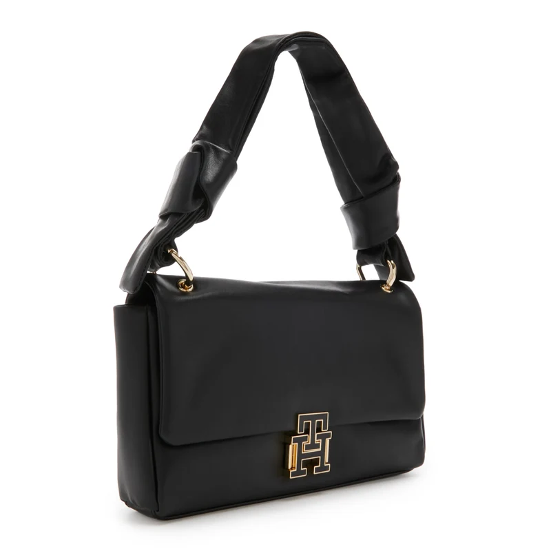 Tommy Hilfiger Pushlock Sac à Bandoulière Noir AW0AW15685BDS