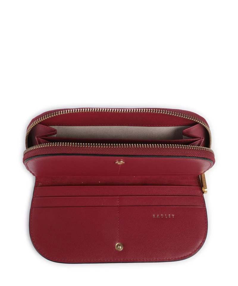 Radley London Liverpool Street Portefeuille cranberry