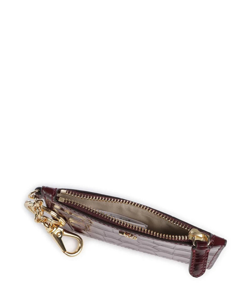 Lauren Ralph Lauren Small Étui à cartes crédit dark garnet