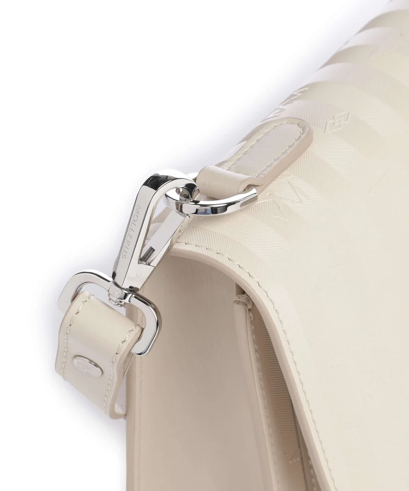 Maison Mollerus Vinerus Ursy Sac bandoulière pearl weiss