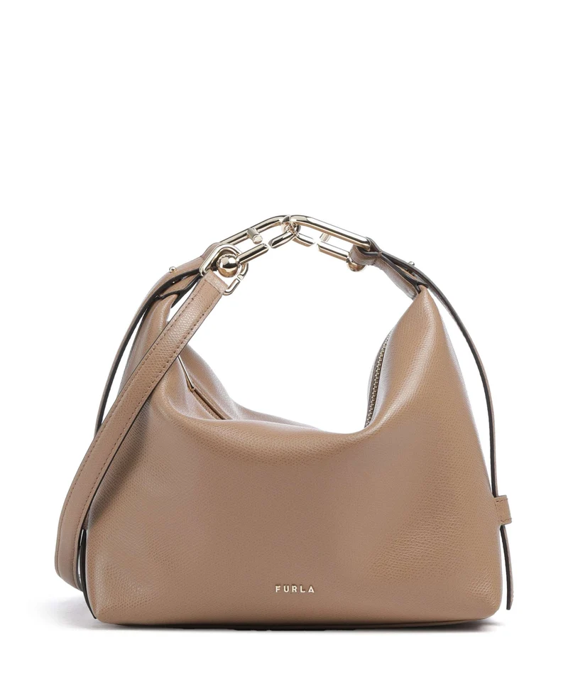 Furla Tonie Mini Sac porté épaule toffee