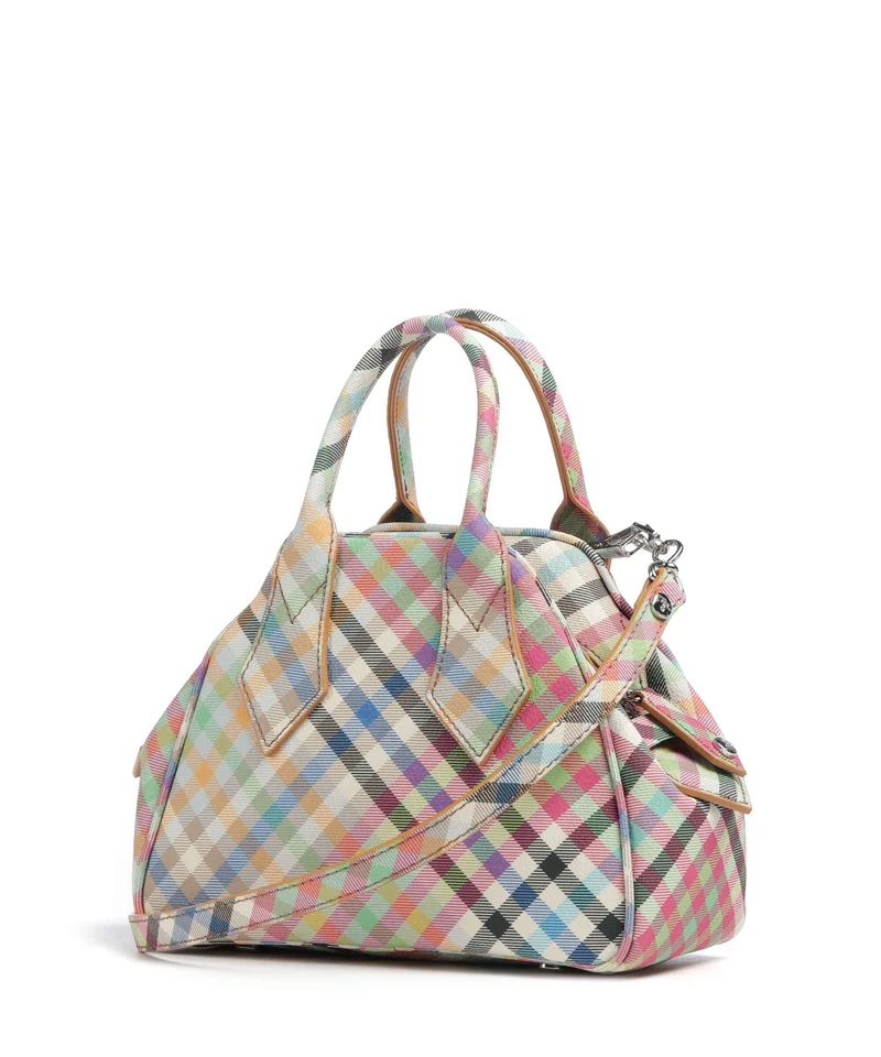 Vivienne Westwood Yasmine Buccia D'Arancia Small Sac à main heather plaid