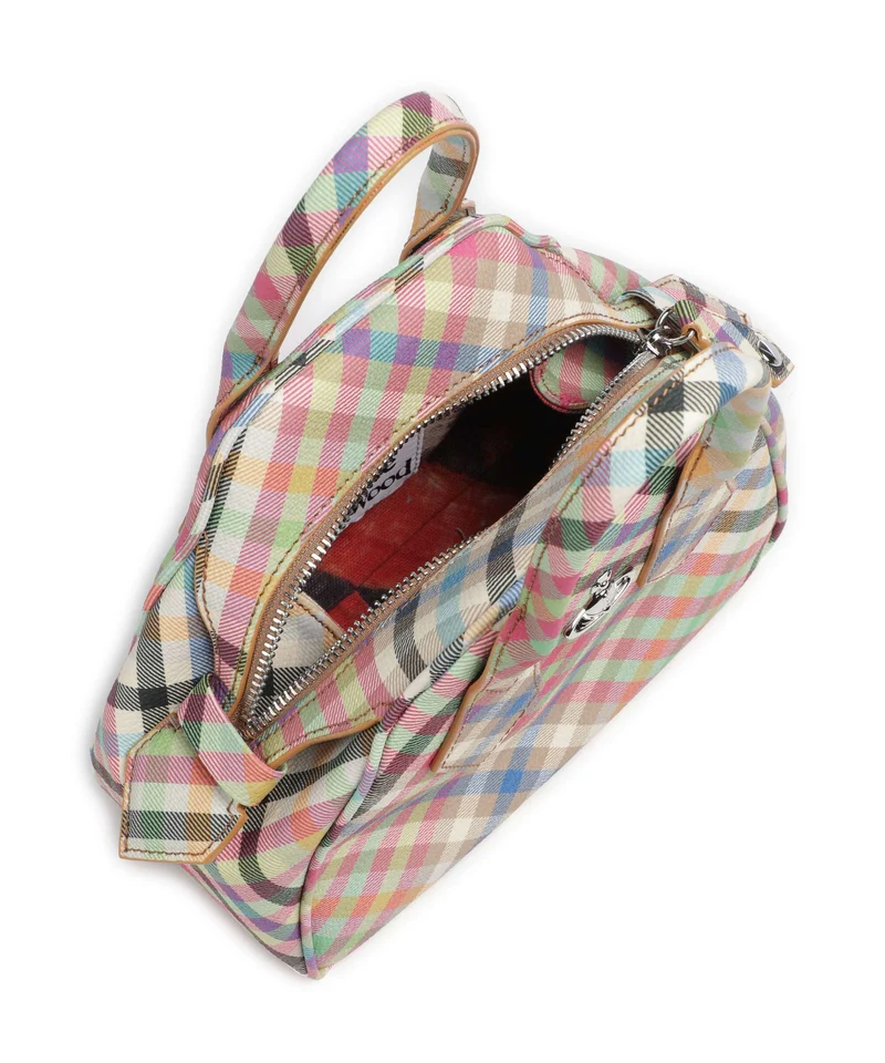 Vivienne Westwood Yasmine Buccia D'Arancia Small Sac à main heather plaid