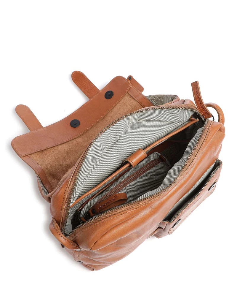 Aunts & Uncles Grandma's Luxury Club Miss Applepie Sac bandoulière caramel