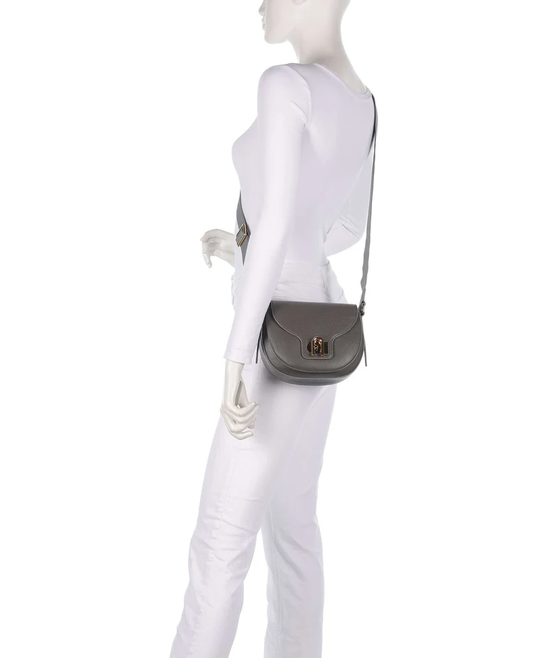 Furla Lotus Mini Sac bandoulière toni urban gray