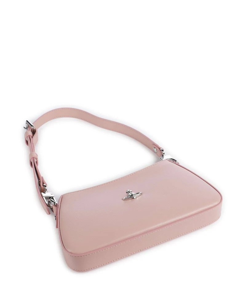 Vivienne Westwood Tasha Smooth Sac porté épaule pastel pink