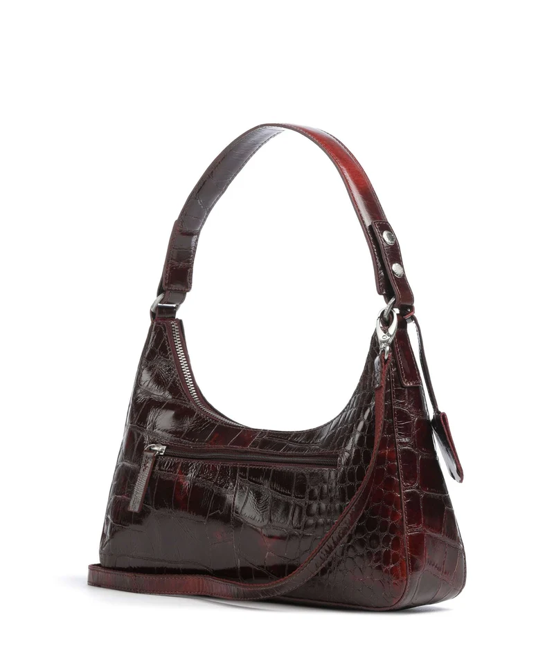 Burkely Cool Colbie Sac porté épaule burgundy patent