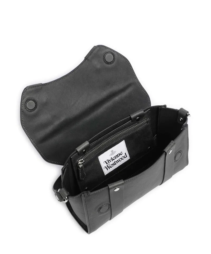 Vivienne Westwood Kimmy Distressed Sac bandoulière off black