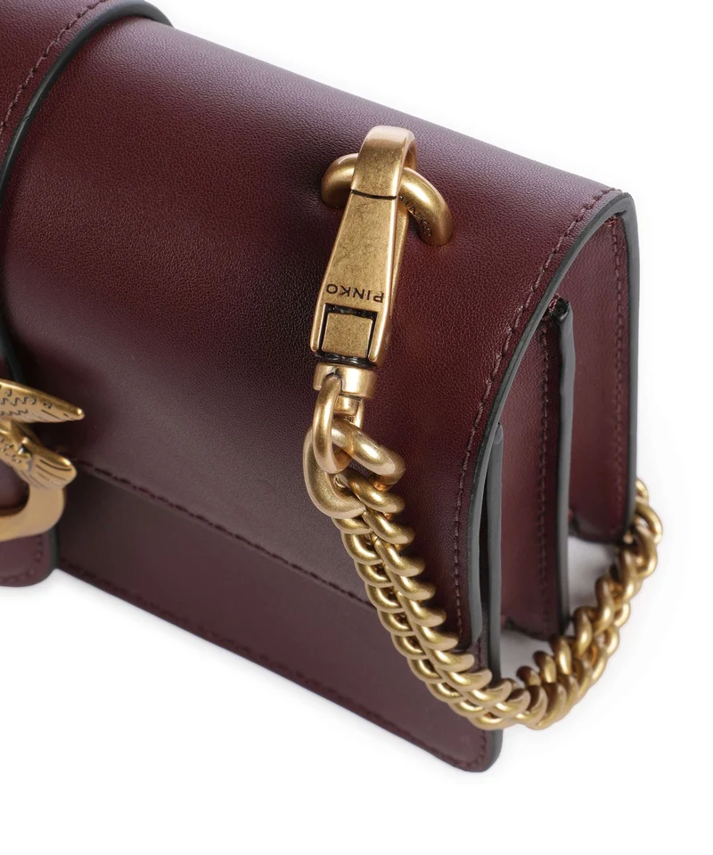 Pinko Love One Mini Sac bandoulière ribes intenso/antique gold