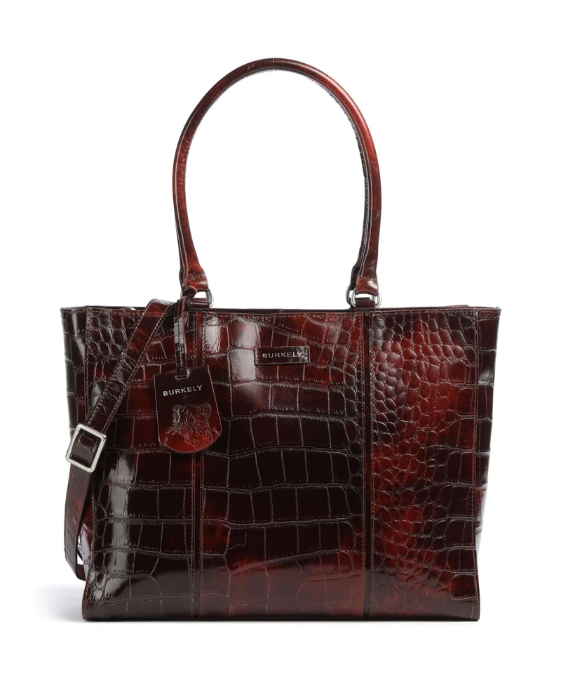 Burkely Cool Colbie Cabas burgundy patent