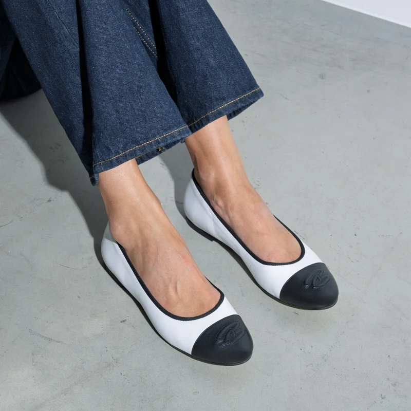 Isabel Bernard Vendôme Femmes Ballerines Blanc IB51011-071-36