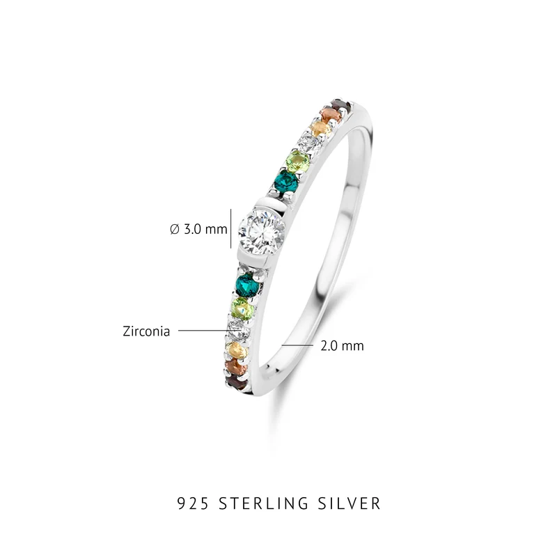 Parte Di Me Santa Maria Femmes Bague Argent PDM33025-56