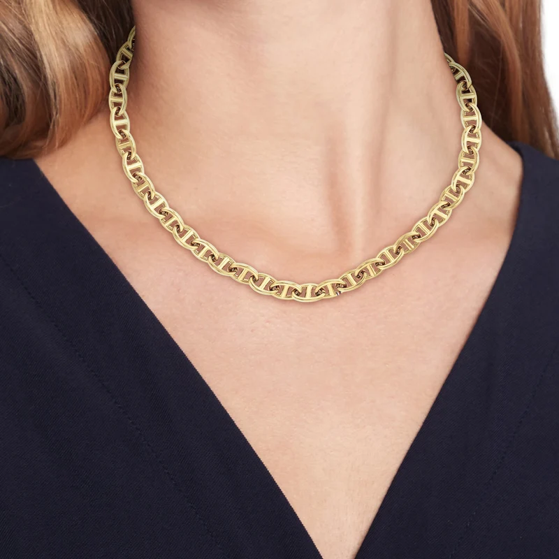 Tommy Hilfiger Acier Inoxydable Doré Femme Collier TJ2781016
