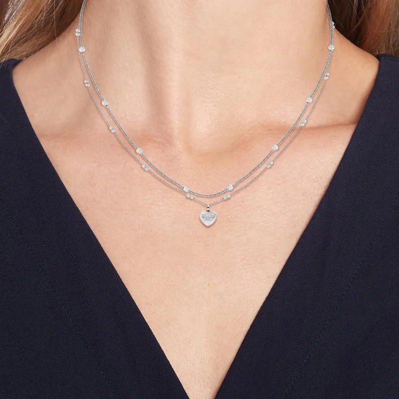 Tommy Hilfiger Acier Inoxydable Argenté Femme Collier TJ2781009