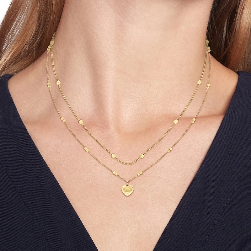 Tommy Hilfiger Acier Inoxydable Doré Femme Collier TJ2781010