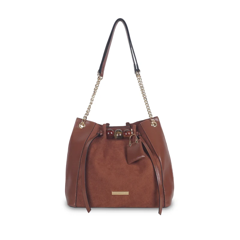 Sac shopper M camel Tarick