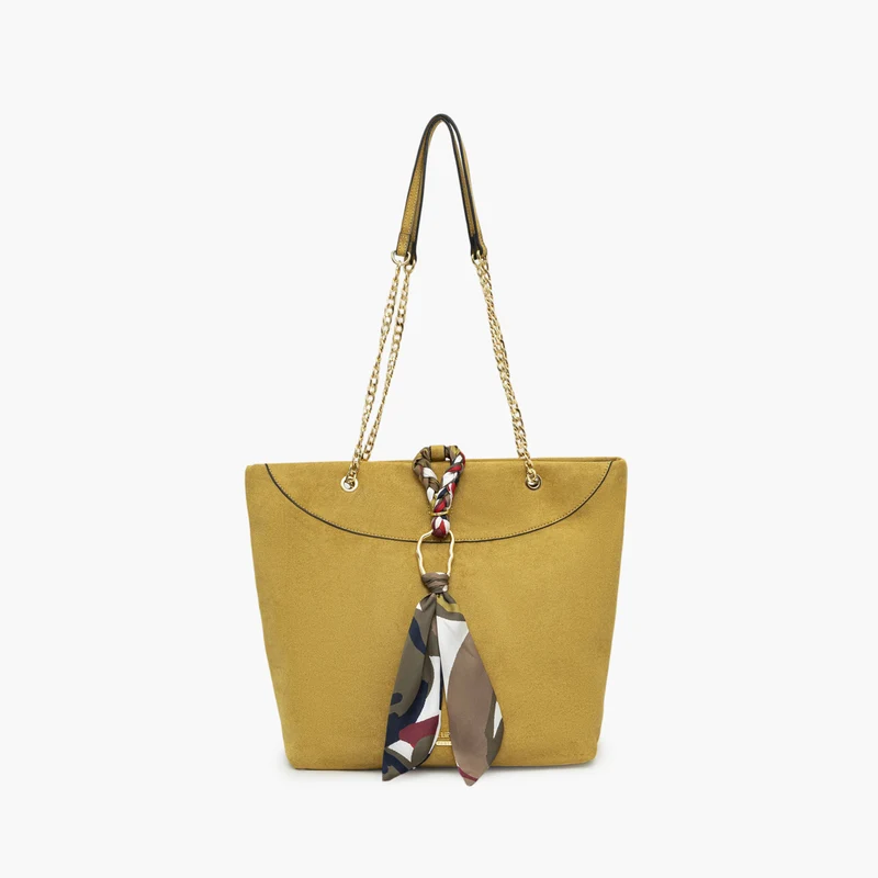 Sac shopper moutarde Tivaline