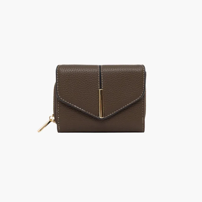 Portefeuille marron Taloum M