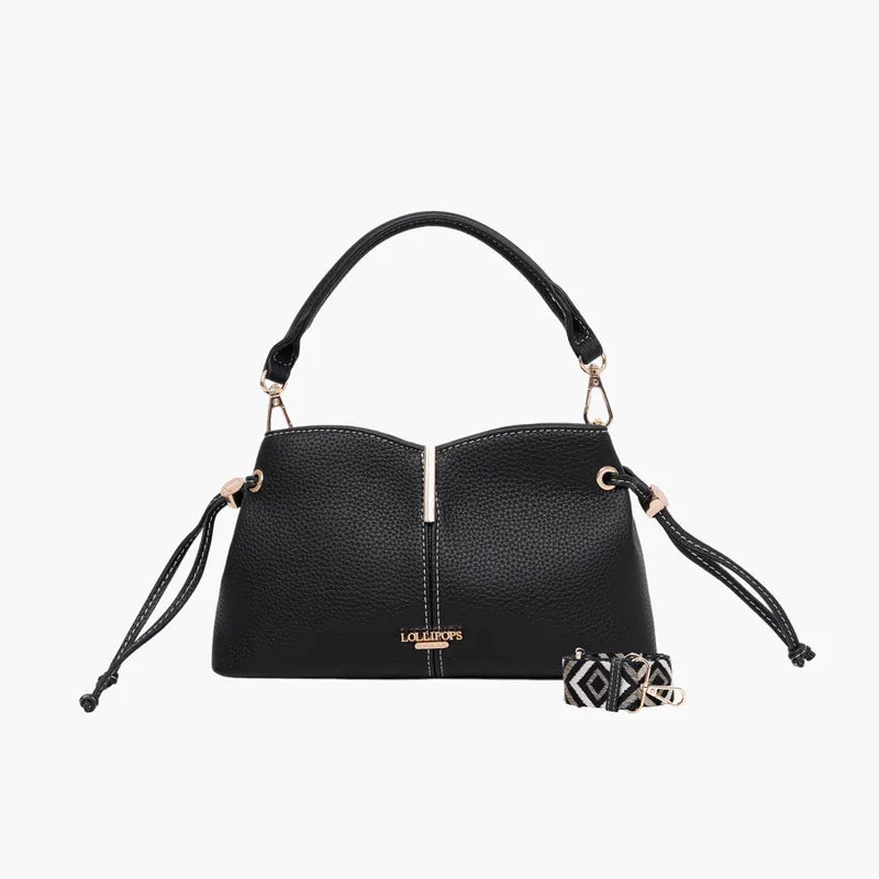 Petit sac porté épaule noir Taloum S