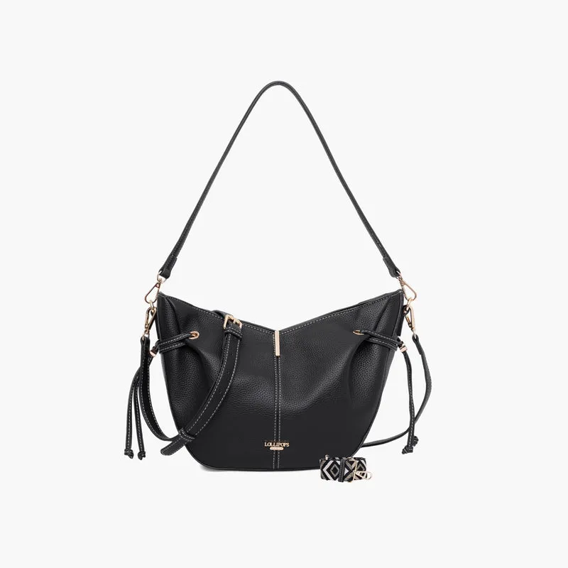 Sac porté épaule noir Taloum