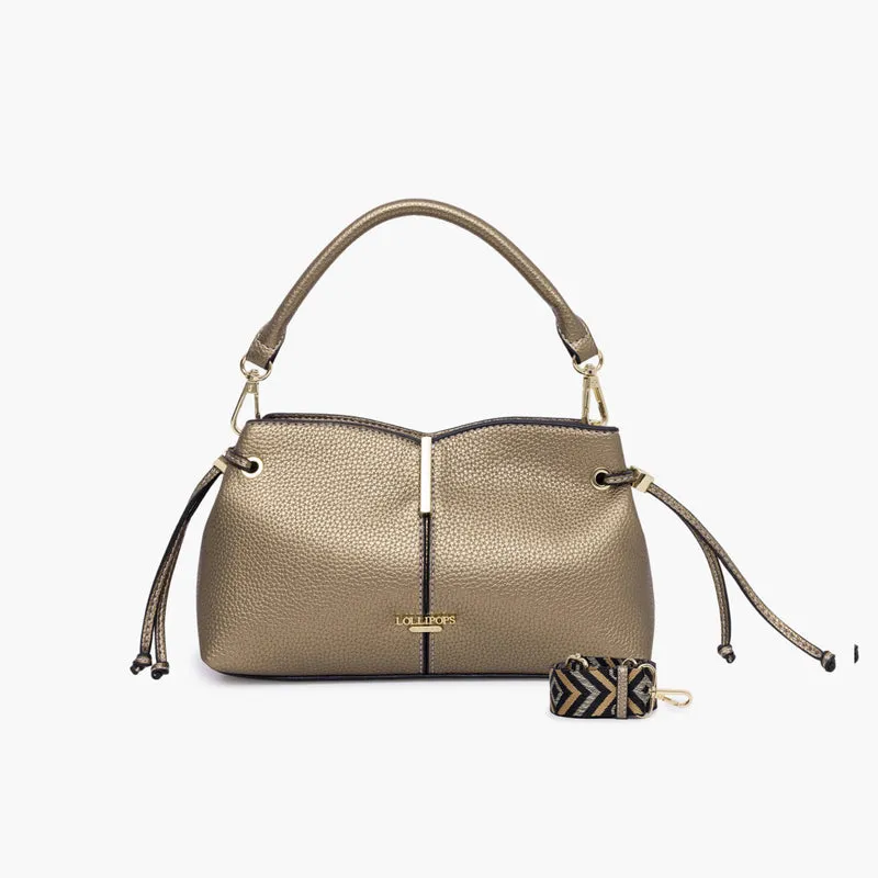 Petit sac porté épaule bronze Taloum