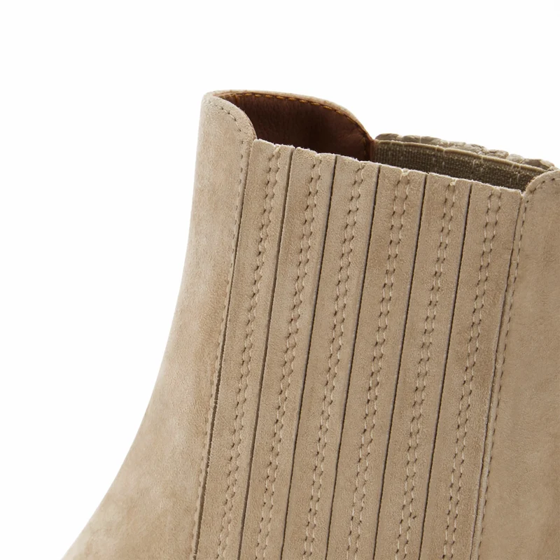 Isabel Bernard Vendôme Femmes Chelsea Boots Beige IB53000SS-174-37
