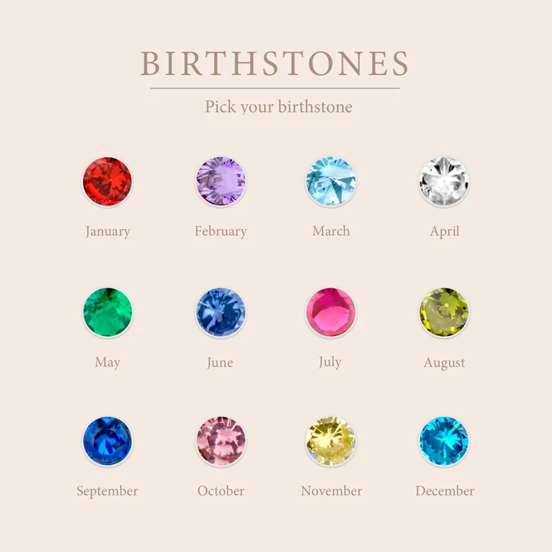 Violet Hamden Venus 925 Sterling Zilveren Ear Cuff Met Geboortesteen VH370001-MAR