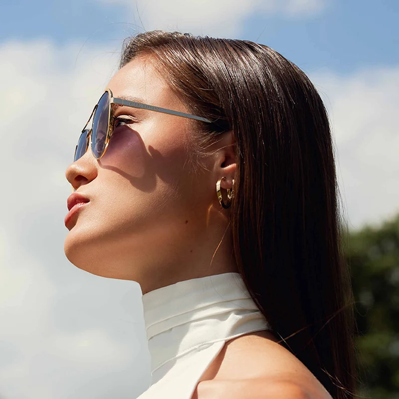 Isabel Bernard La Villette Femmes Lunettes de Soleil Couleur or IB400004-15-01