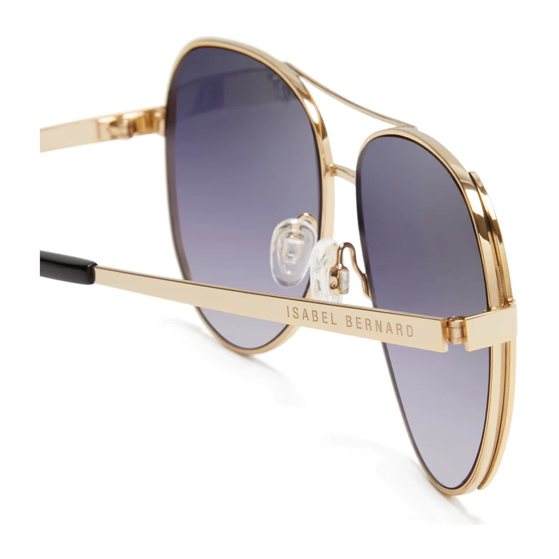 Isabel Bernard La Villette Femmes Lunettes de Soleil Couleur or IB400004-15-01