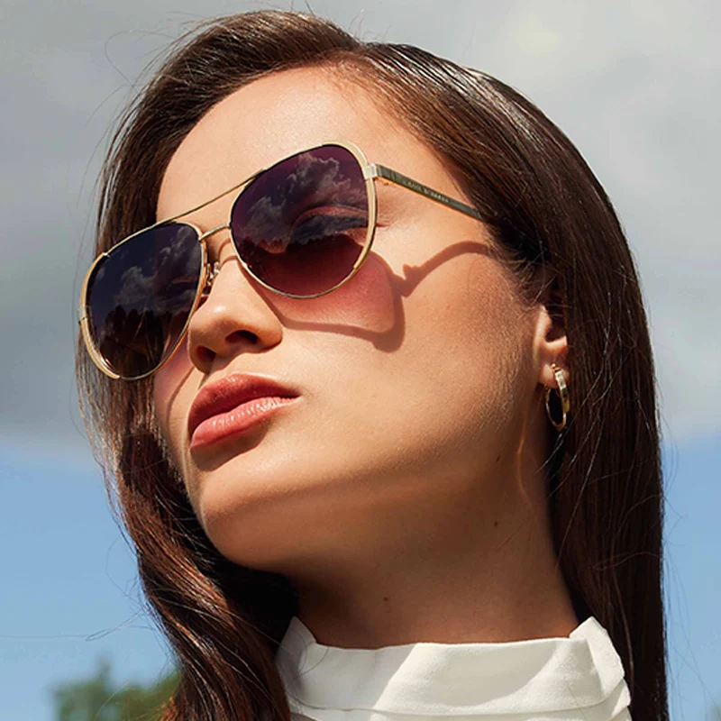 Isabel Bernard La Villette Femmes Lunettes de Soleil Couleur or IB400004-15-14