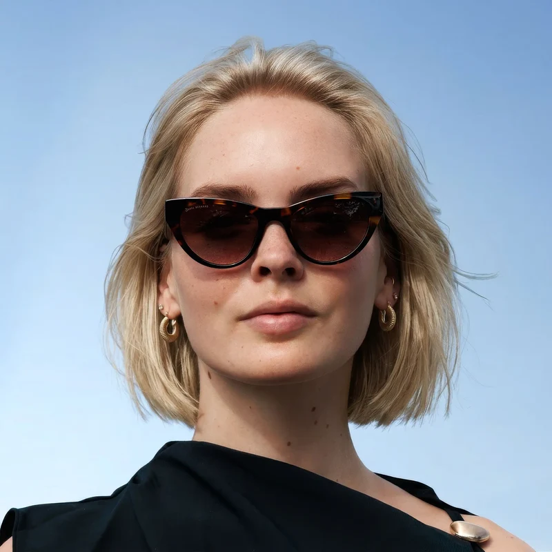Isabel Bernard La Vilette Tortoise Brown Sunglasses IB380011-14-14