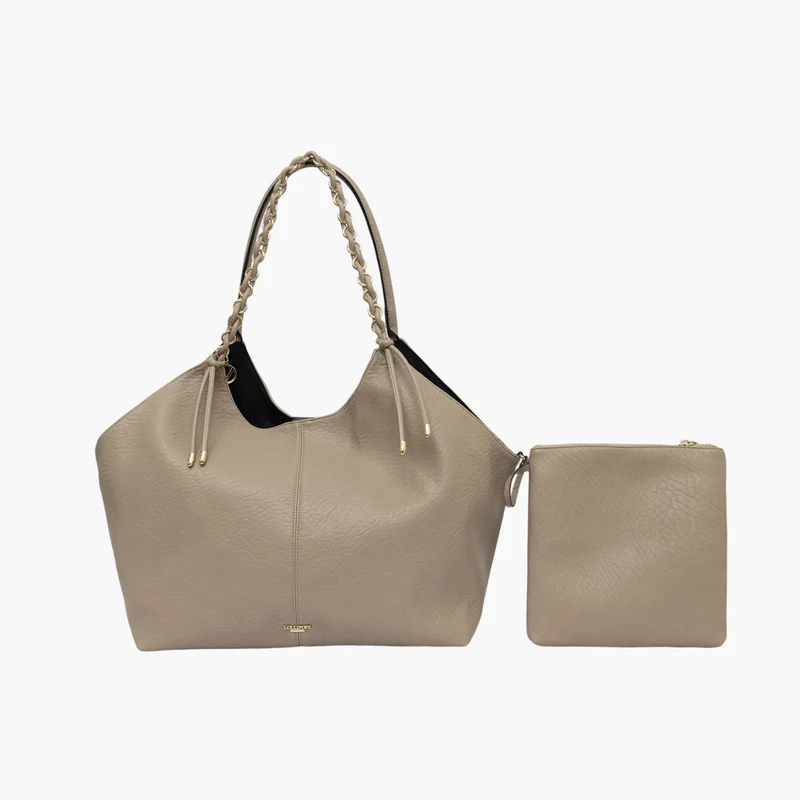Grand sac shopper beige Traicy