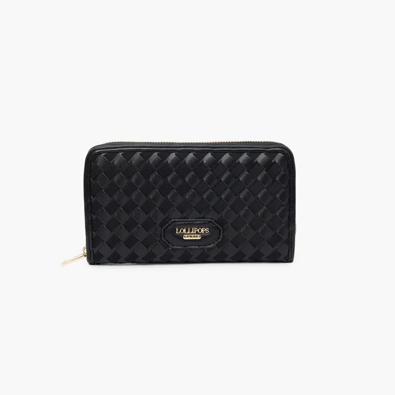 Grand Portefeuille noir Talaya L