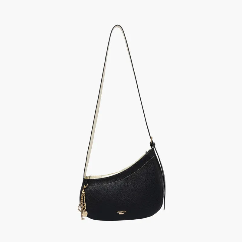 Sac porté épaule noir Todora M