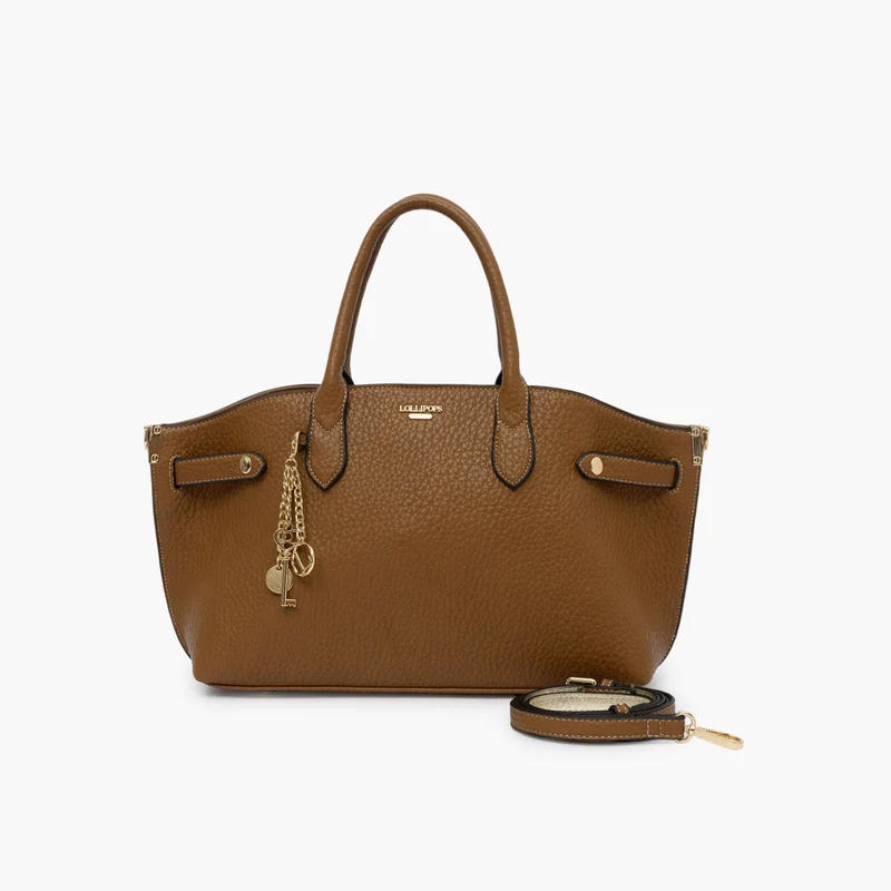Sac shopper camel Todora