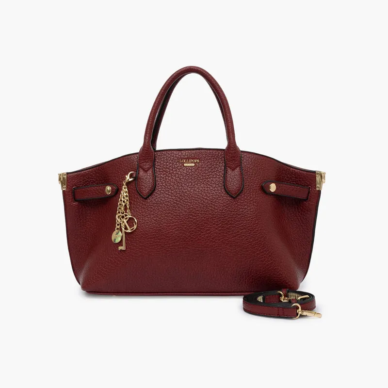 Sac shopper rouge Todora M