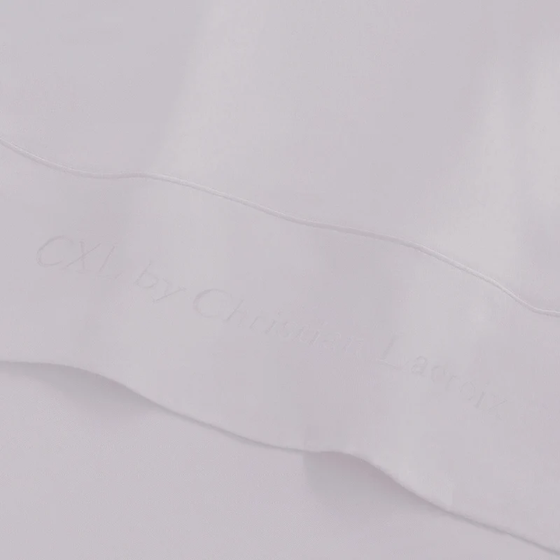 Ensemble de draps satin de coton - Uni 1 baratta Gris 01