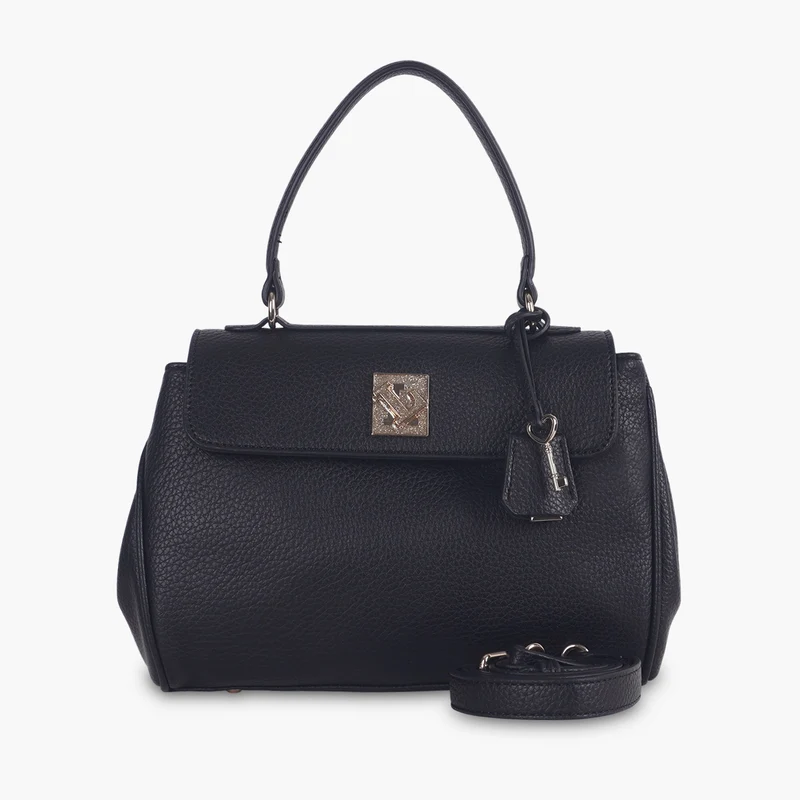Sac shopper M noir Tifora