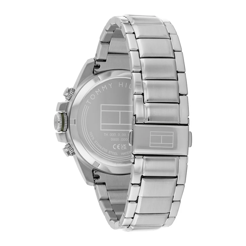 Tommy Hilfiger Jameson Montre Pour Homme Argentée et Verte TH1792197