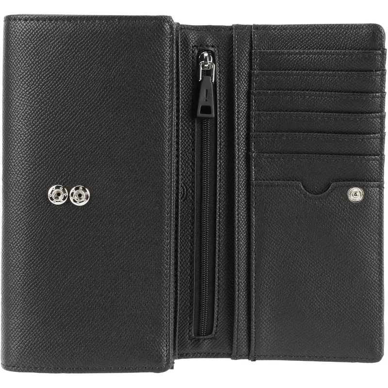 JOOP! Jeans Giro Europa Femmes Portefeuille à Bouton-poussoir Noir 4130000901900