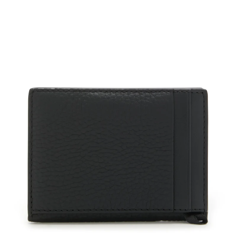 Michael Kors Hudson Hommes Portefeuille à Rabat Noir 39H3LHDF1L-001