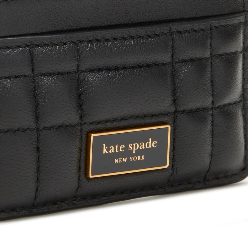 Kate Spade New York Femmes Porte-carte Noir K8933BLK