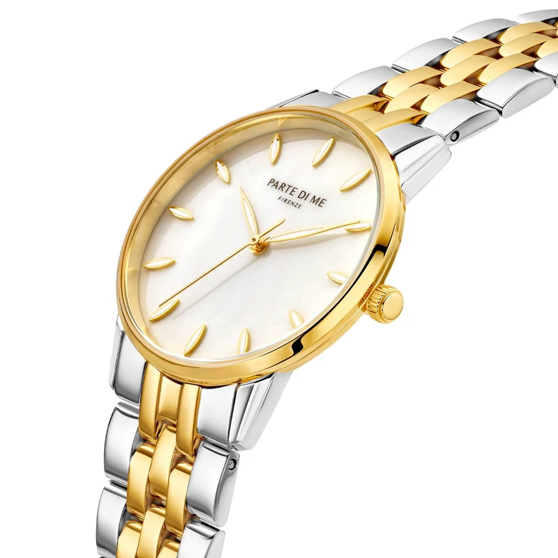 Parte Di Me Orologio montre ronde femme or et argent PDM09043