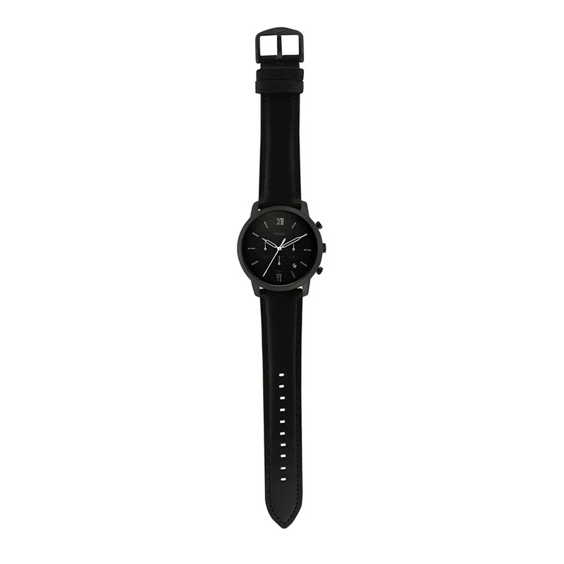 Fossil Neutra Chrono Montre Chronographe Noire Pour Homme FS5503