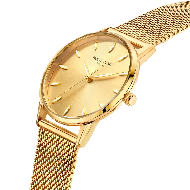 Parte Di Me Orologio montre ronde femme couleur or PDM09053