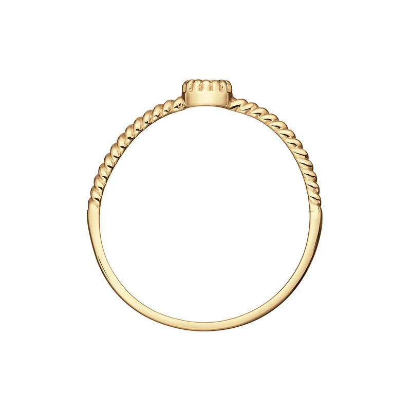Jackie Gold Grimaldi Bague En Or 14 Carats 585 JKR25.511-54