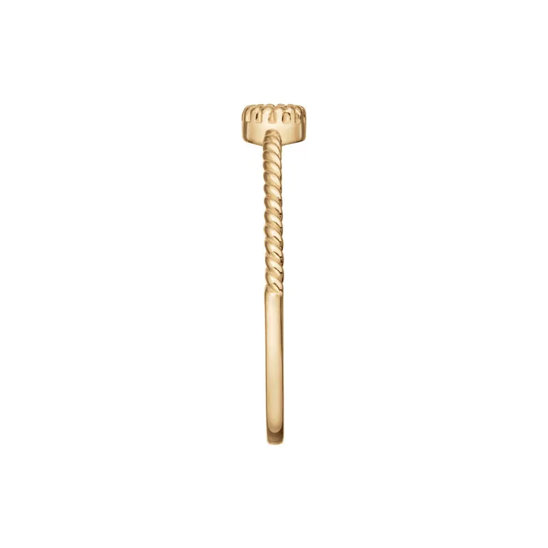 Jackie Gold Grimaldi Bague En Or 14 Carats 585 JKR25.511-54