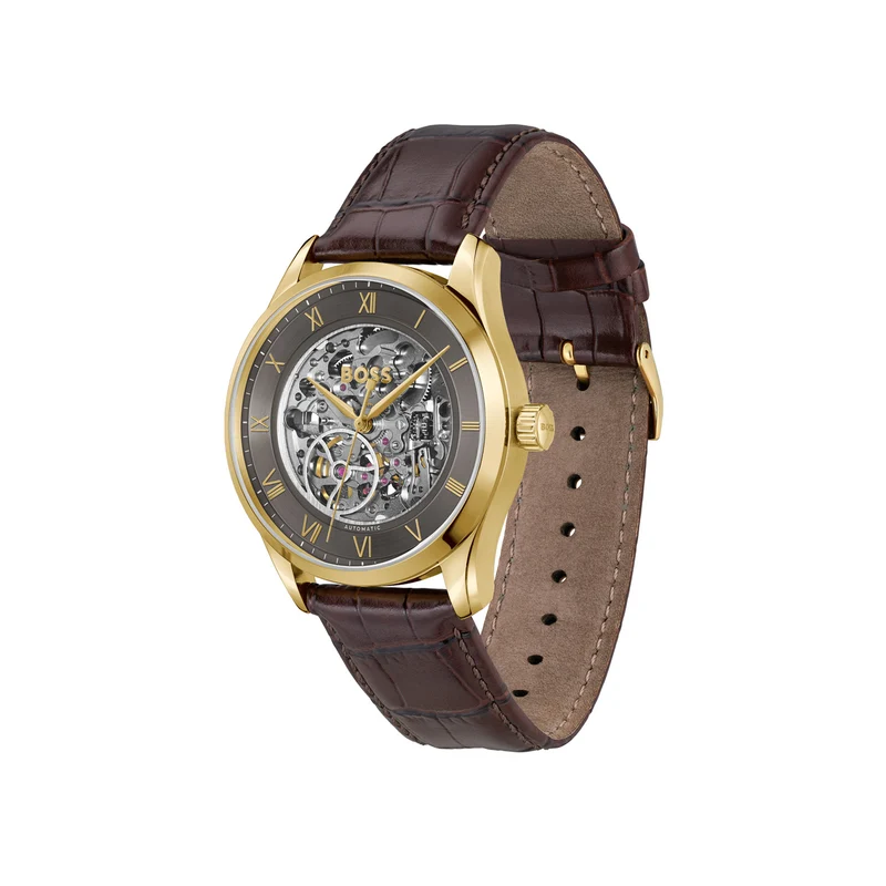 Hugo Boss Principe Skeleton Montre Homme HB1514235
