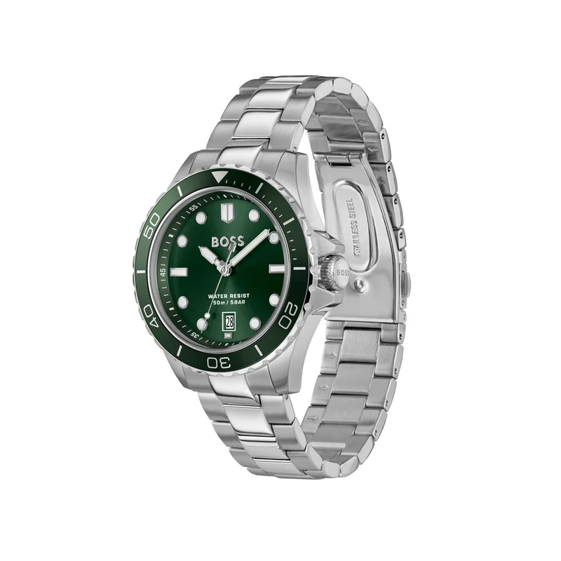 Hugo Boss Troper Sport Montre Homme En Argent HB1514294