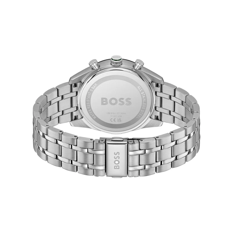 Hugo Boss Tourmaster Montre Homme En Argent HB1514287